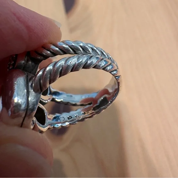 David Yurman large chiclet ring - Picture 4 of 5